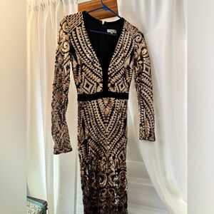 ASOS embelished gown